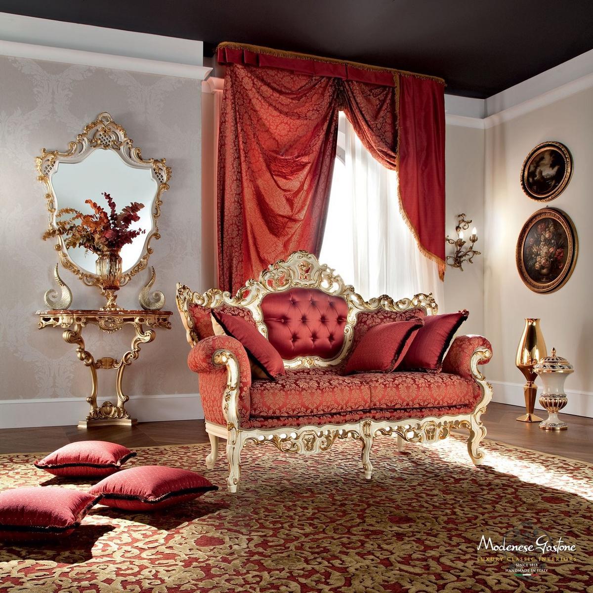 2 seater fabric sofa | 12409 by Modenese Gastone