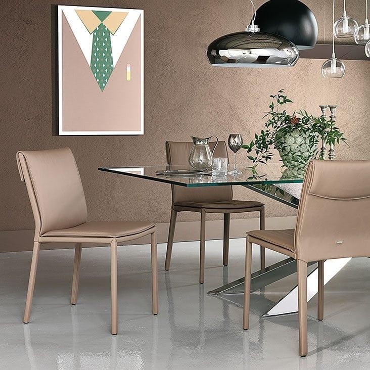 Nabuk chair | Isabel by Cattelan Italia