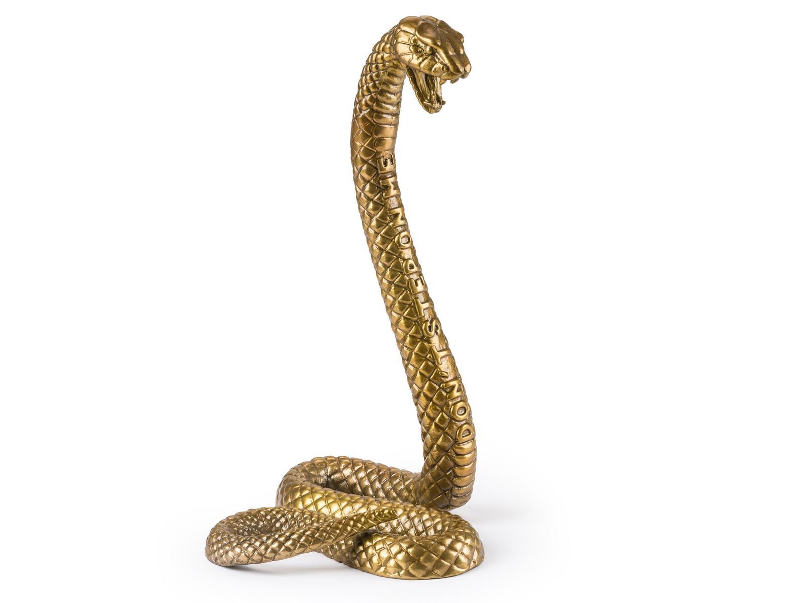 Aluminium decorative object | Snake by Seletti