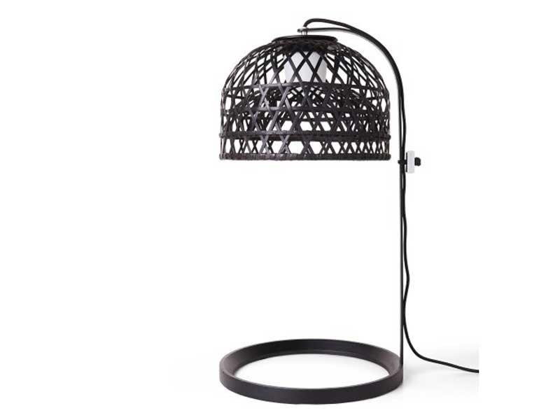 Bamboo table lamp with fixed arm | Emperor Table Lamp by Moooi