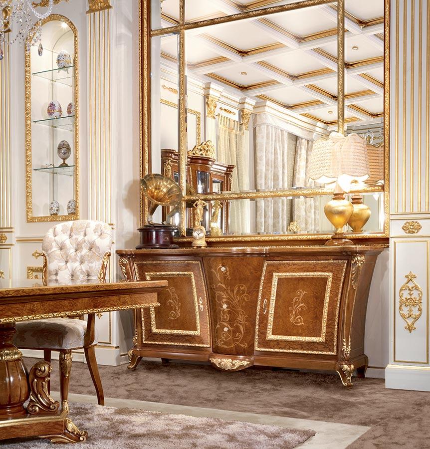 Living room set in a classic style | Medicea by Signorini Coco