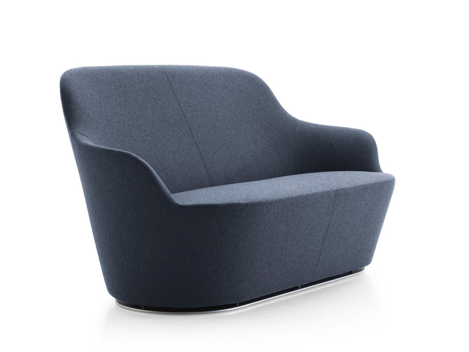 2 seater fabric sofa | Harbor by B&B Italia