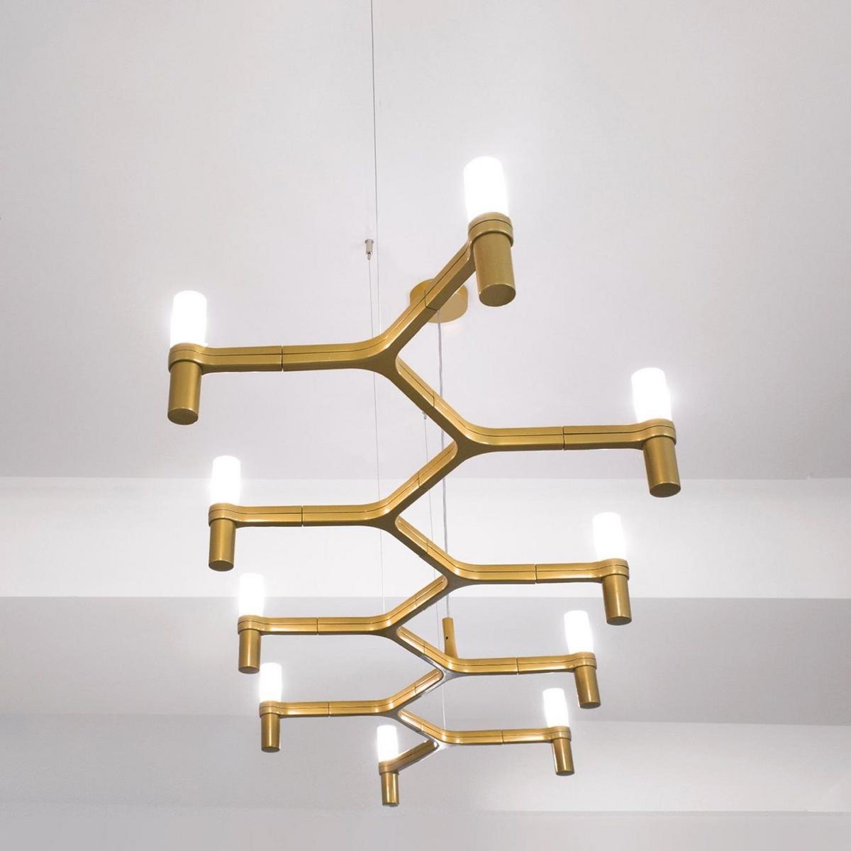 Die cast aluminium pendant lamp | Crown Plana Linea by Nemo