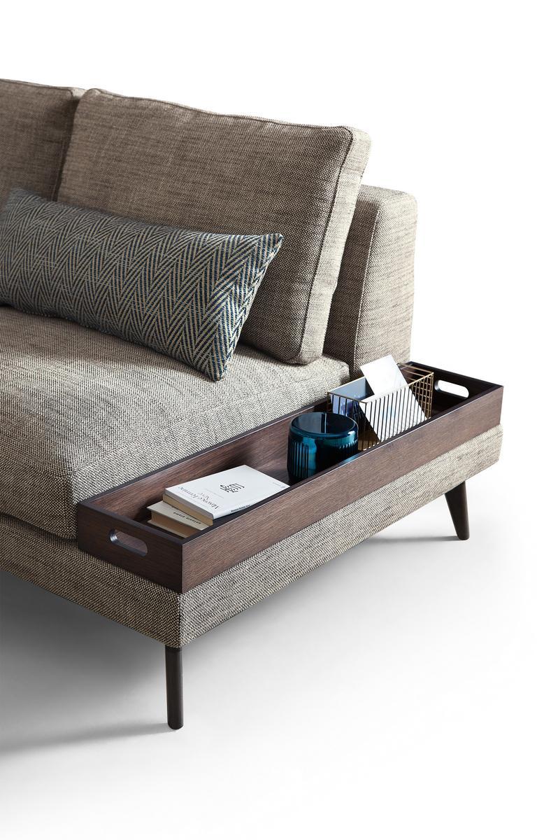 Sectional fabric sofa | Nelson by Dema