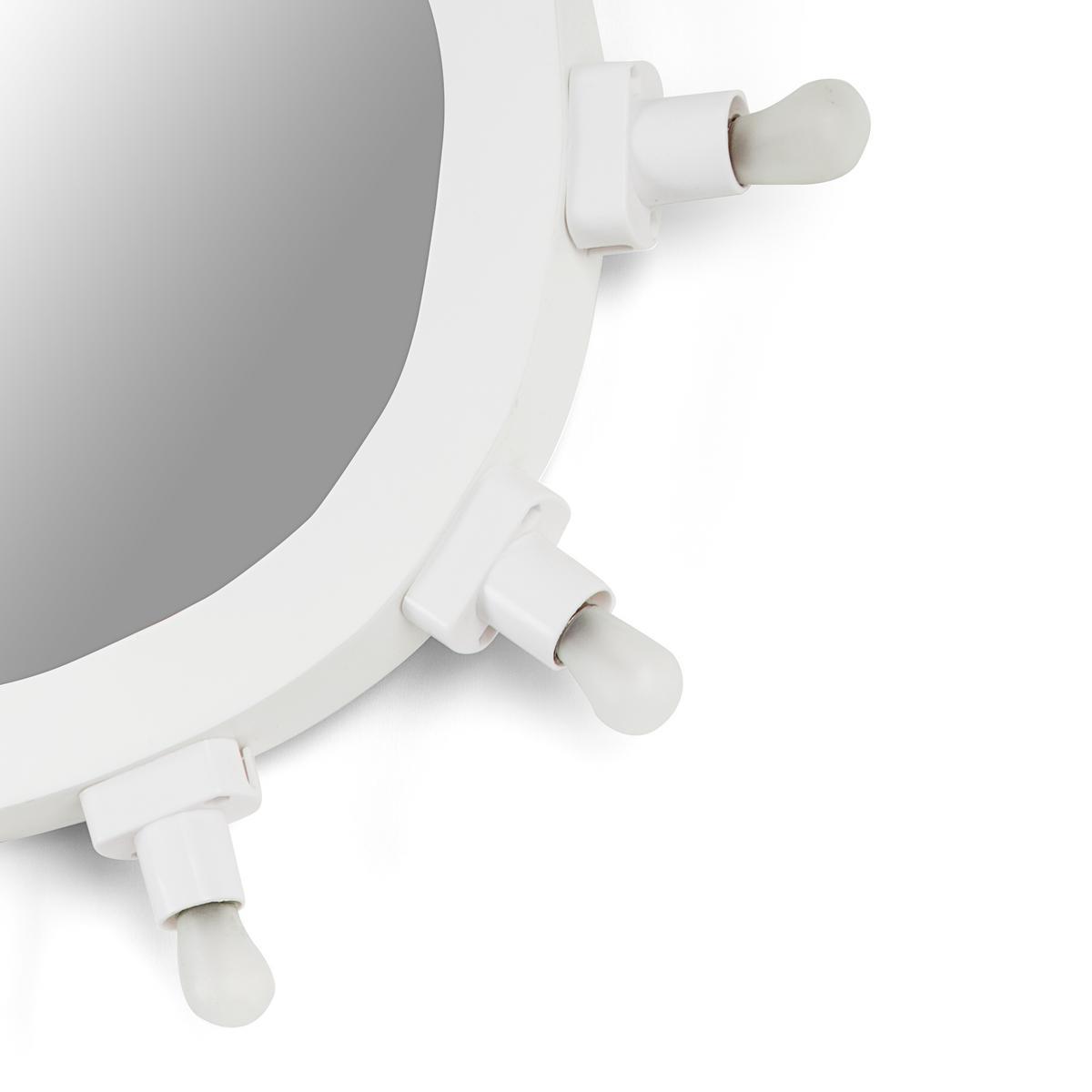 Wall-mounted mirror with integrated lighting | Luminaire Small by Seletti