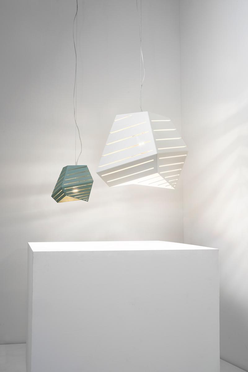 Direct light iron pendant lamp | Dadì by Zava