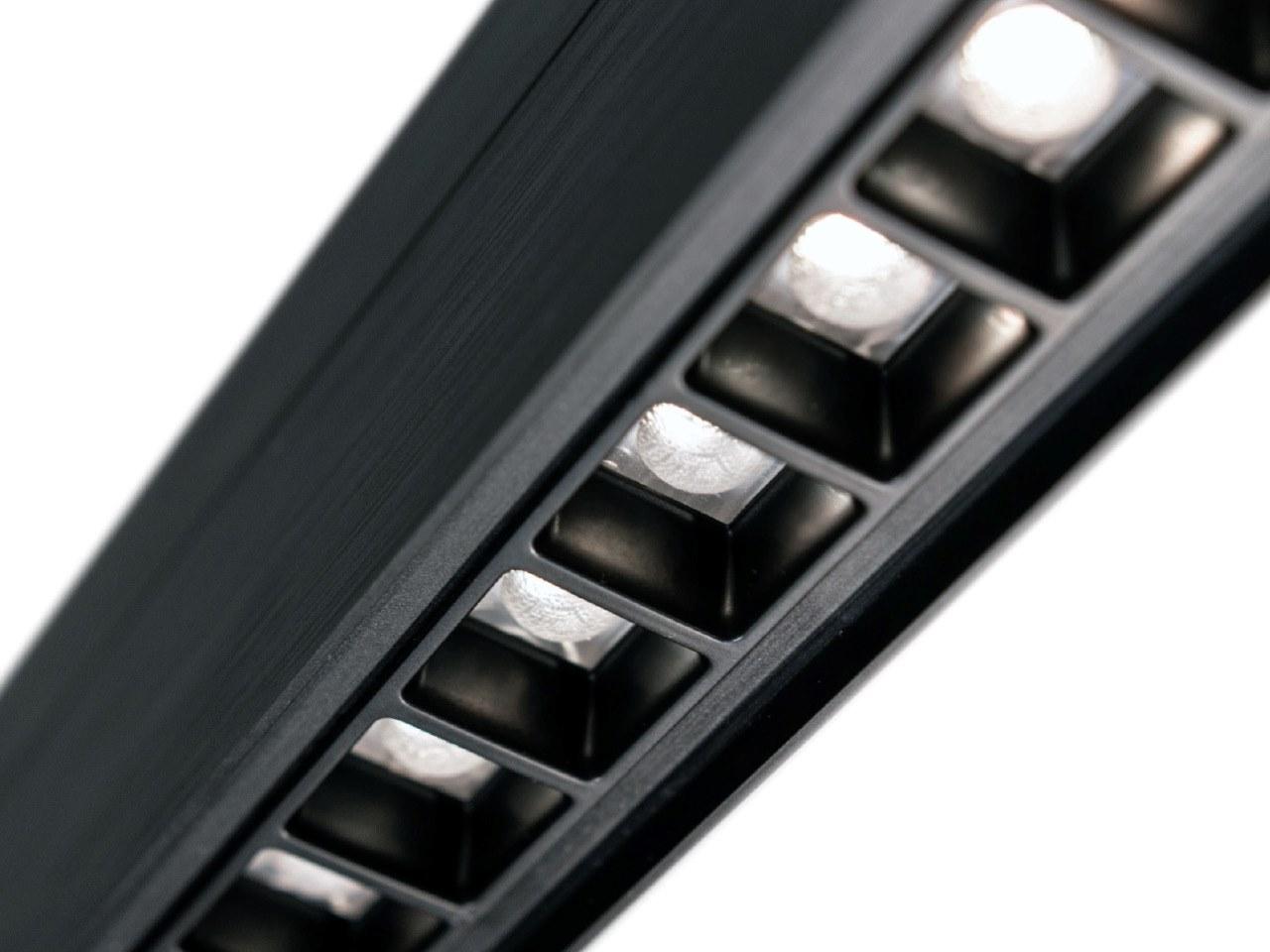 Aluminium linear lighting profile for LED modules | Paladio Lens 35 by Sattler