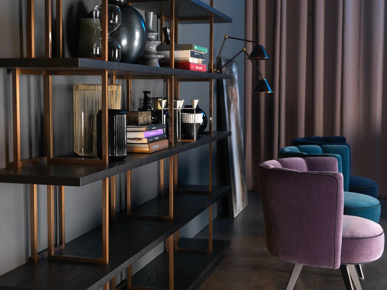 Open sectional bookcase | Kris by Borzalino