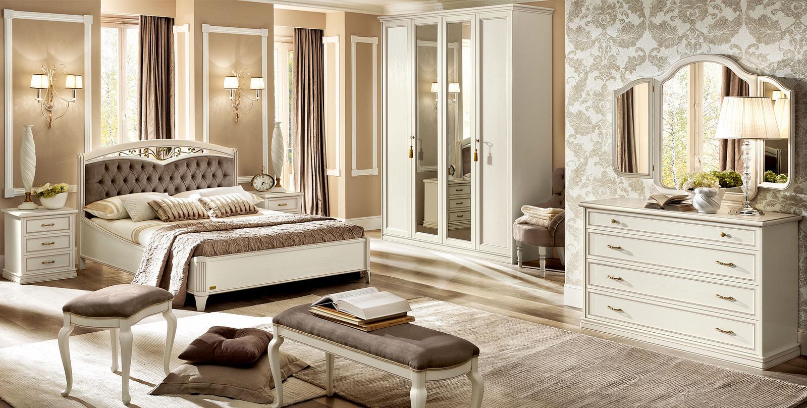 Leather bedroom set | Nostalgia by Camelgroup