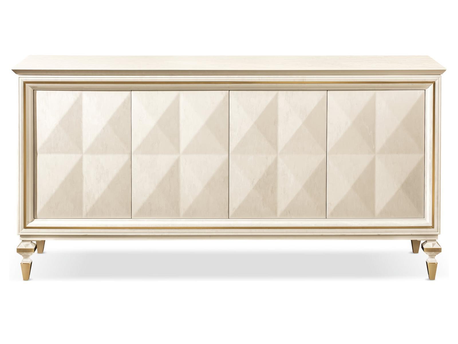 Wooden sideboard with doors | Diamante by Cantori