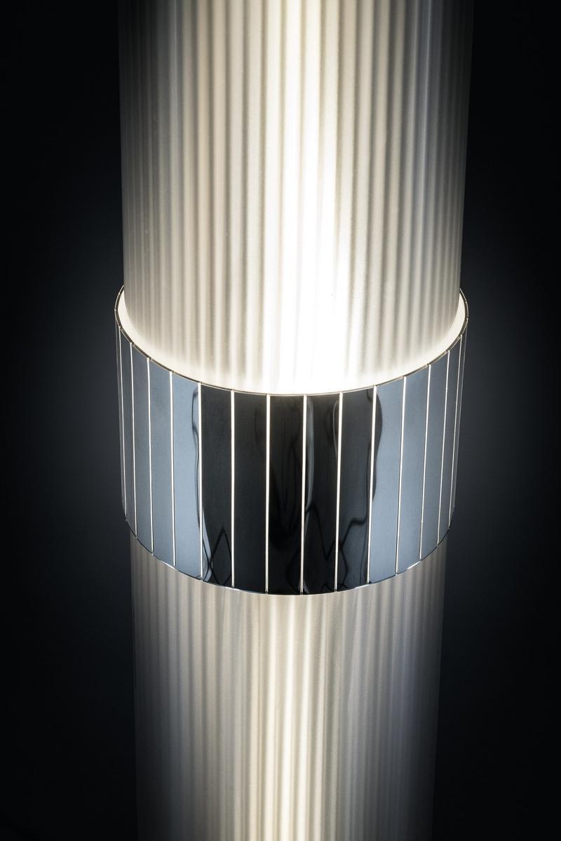 Floor lamp in Lentiflex® and Cristalflex® | La Lollo by Slamp