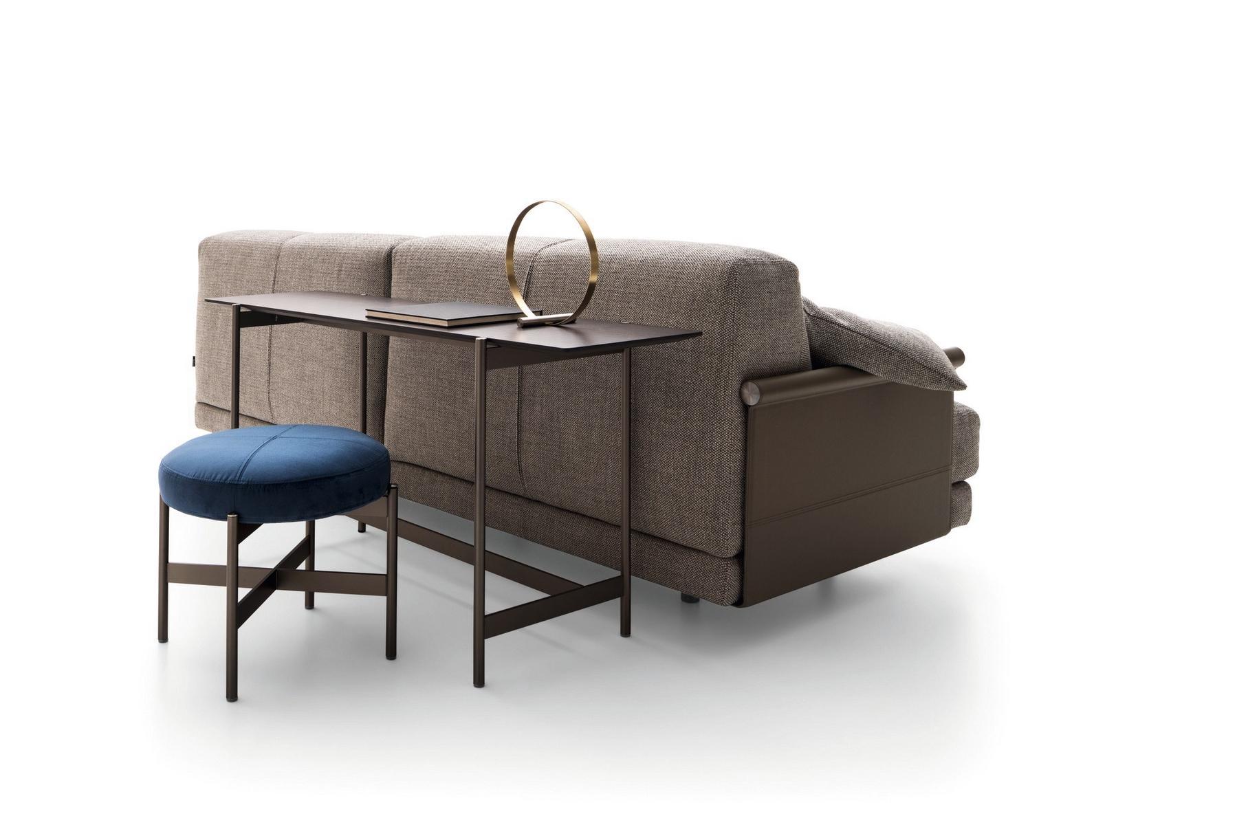 Upholstered fabric stool | Erys by Ditre Italia