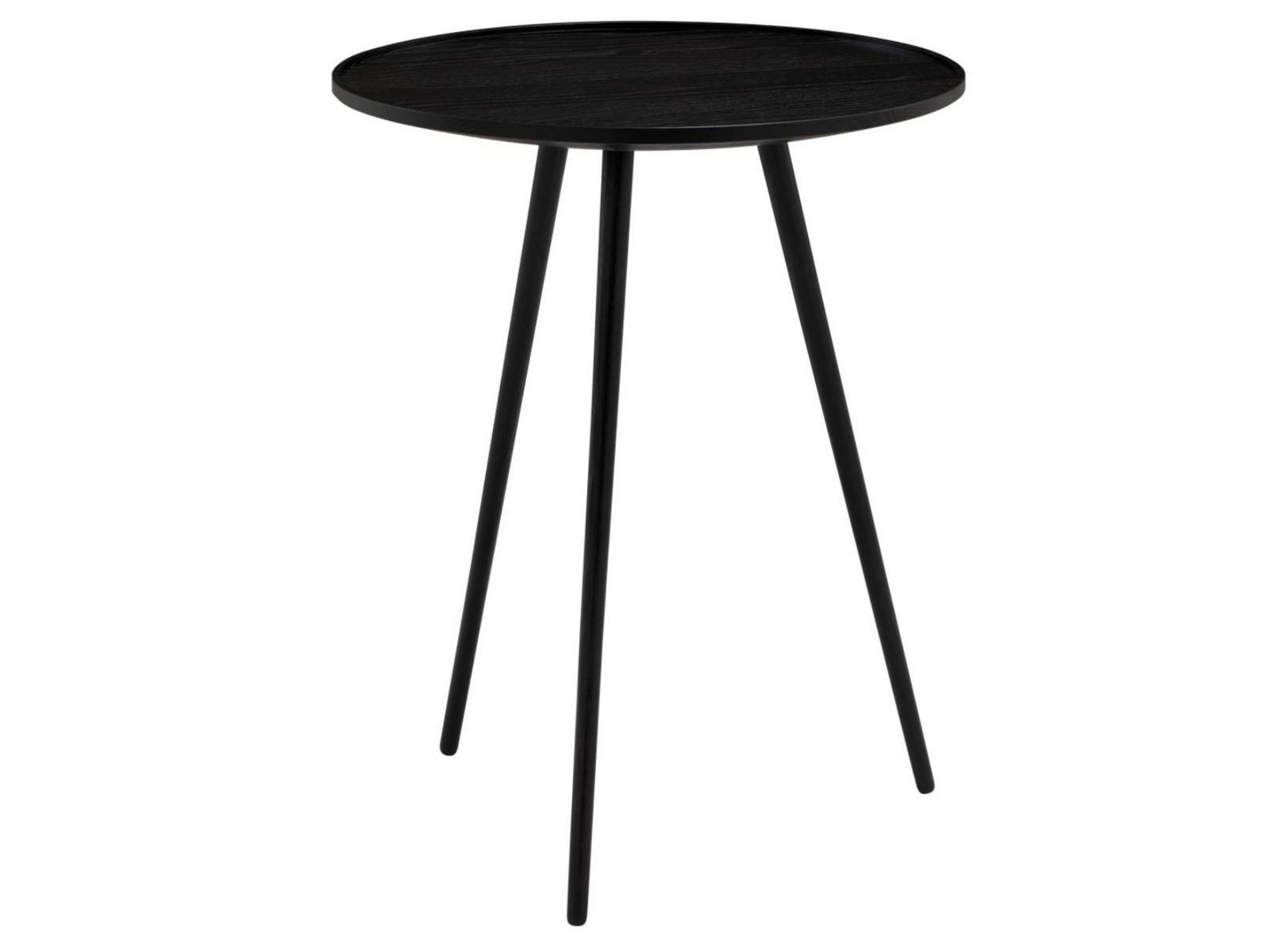 Round ash coffee table | Linden by Ligne Roset