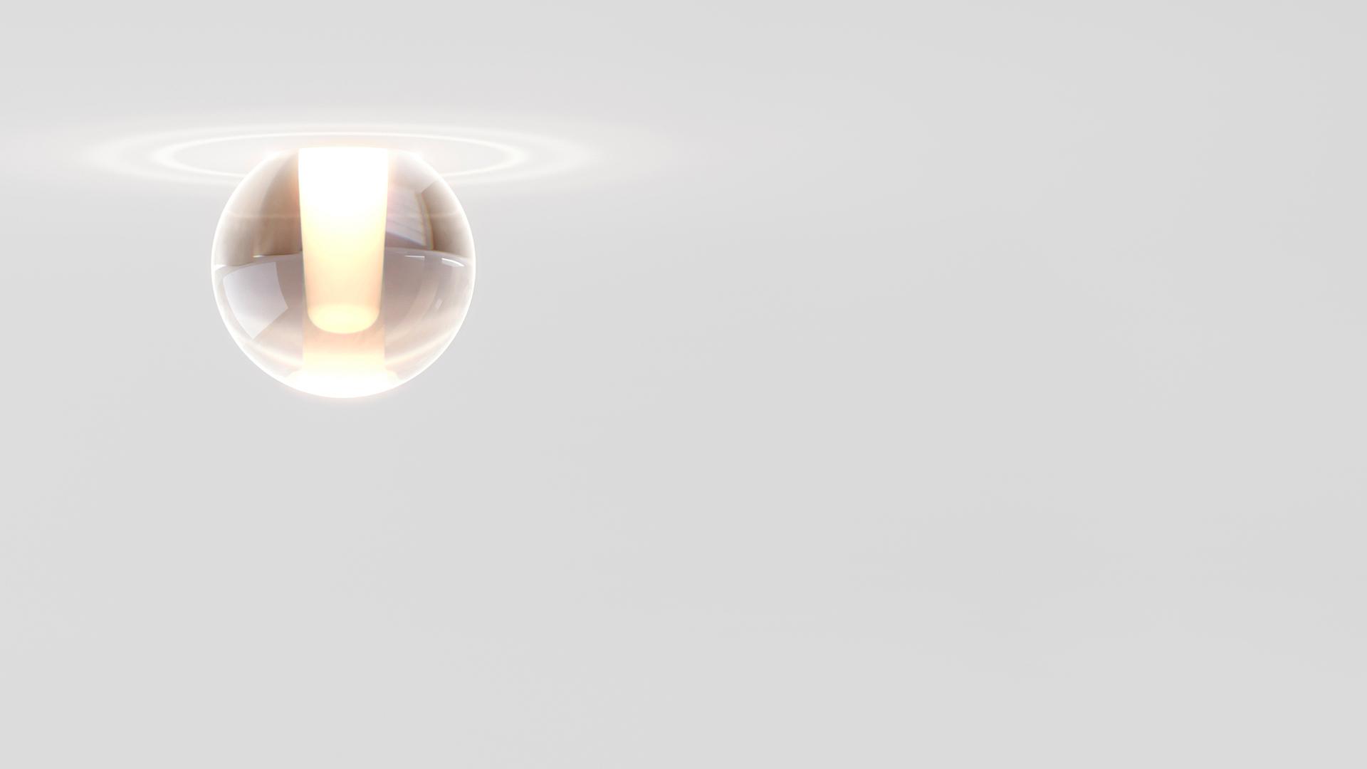 LED semi-inset glass spotlight | Alaska Big Trimless by Arkoslight