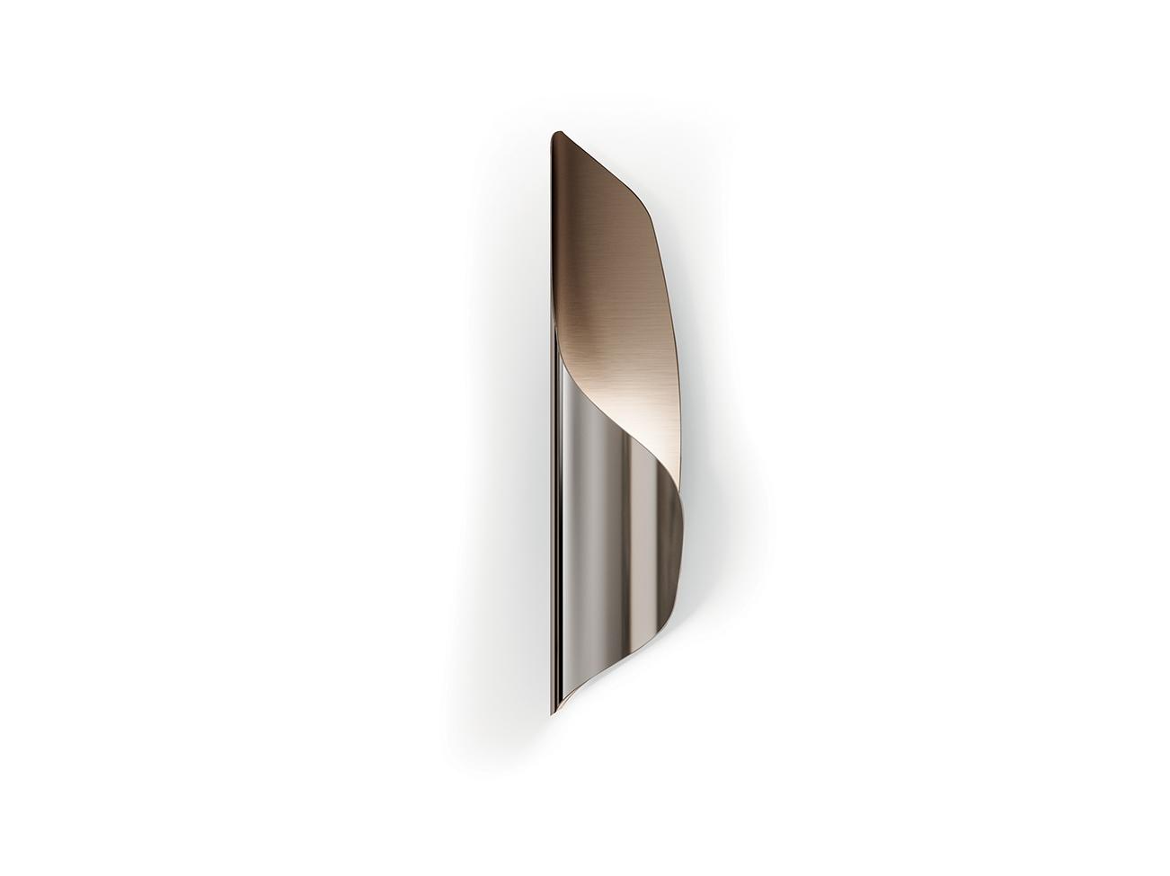 LED steel wall lamp | Segno by Reflex
