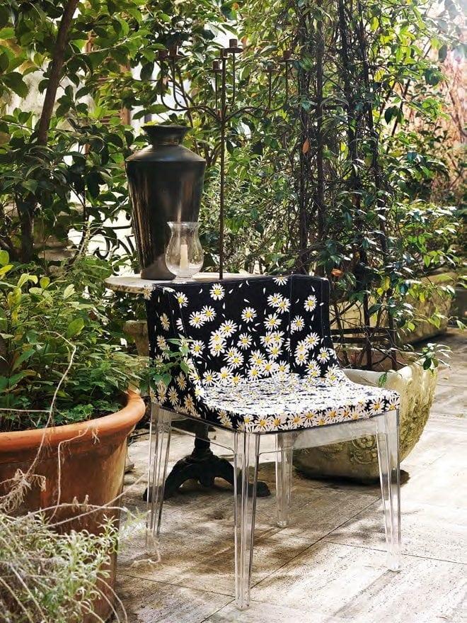 Fabric armchair | Mademoiselle by Kartell