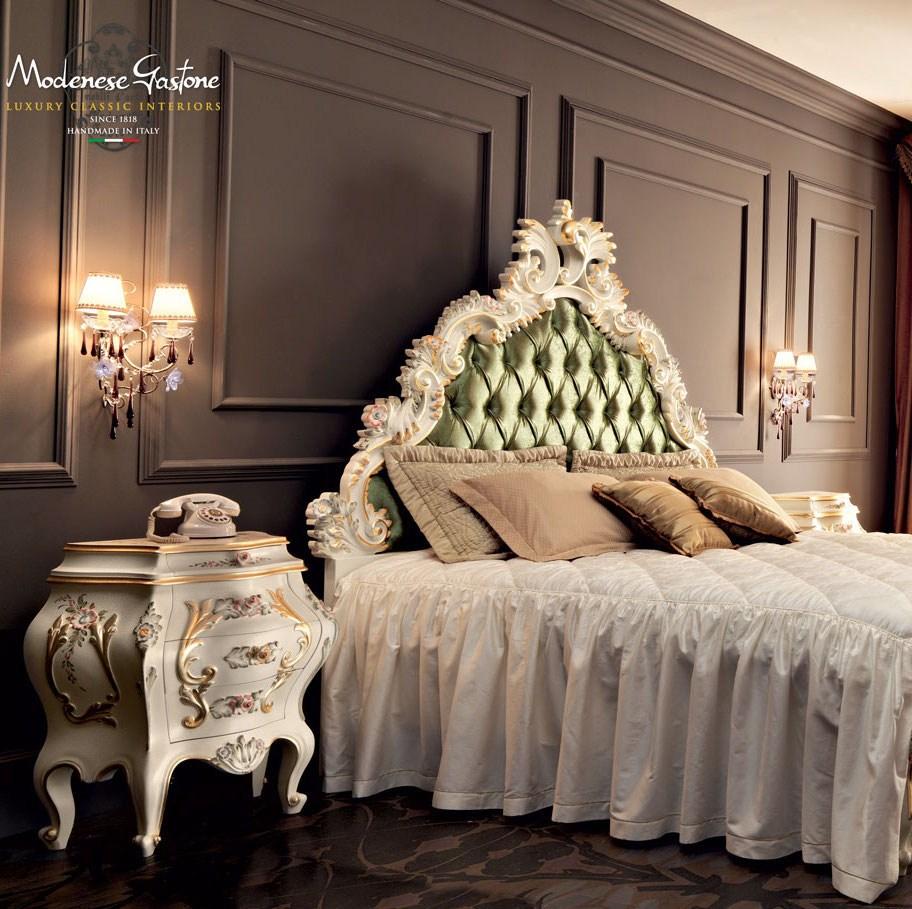 Wooden bedside table with drawers | 11204 by Modenese Gastone