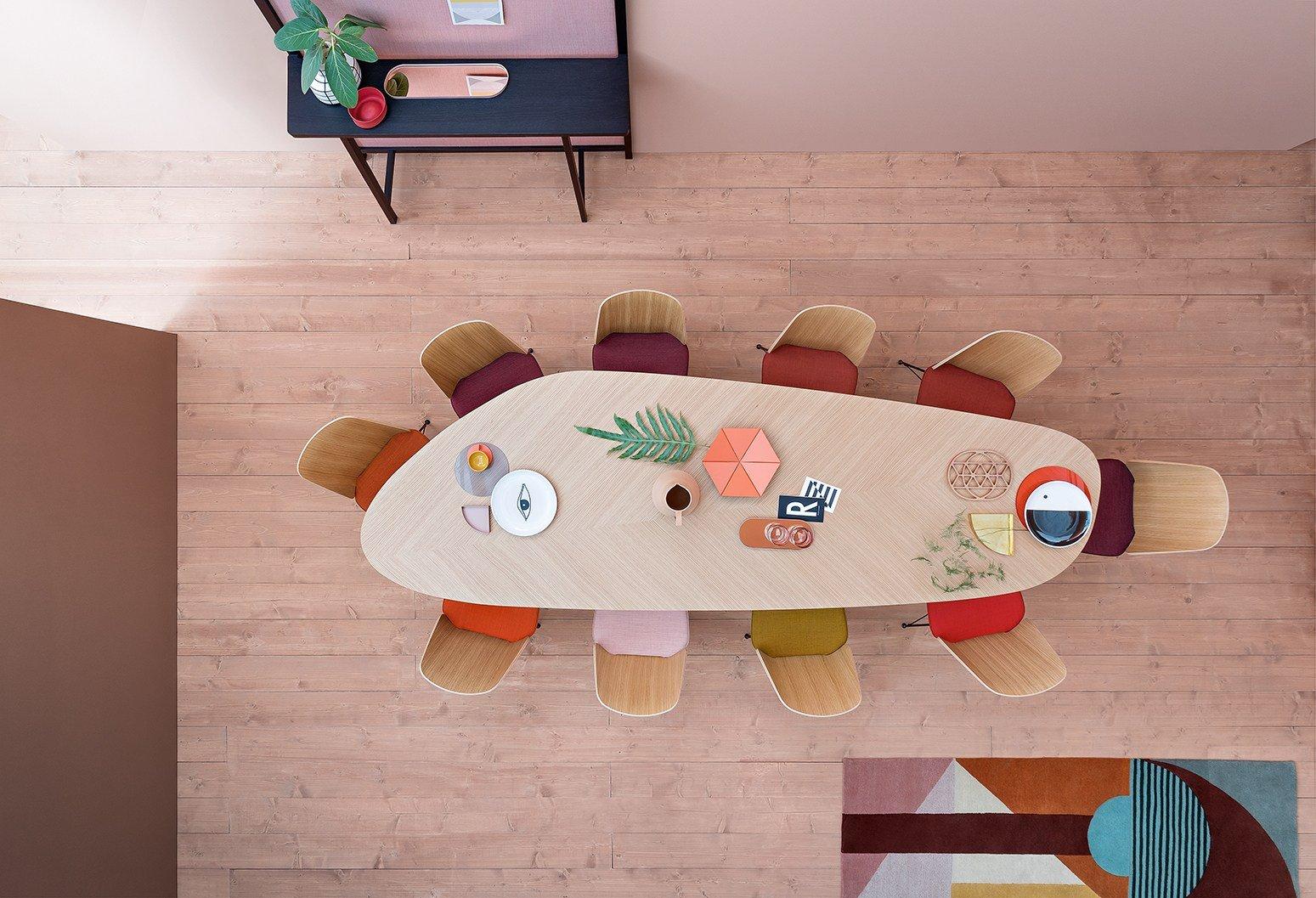 Wooden table | Tweed by Zanotta