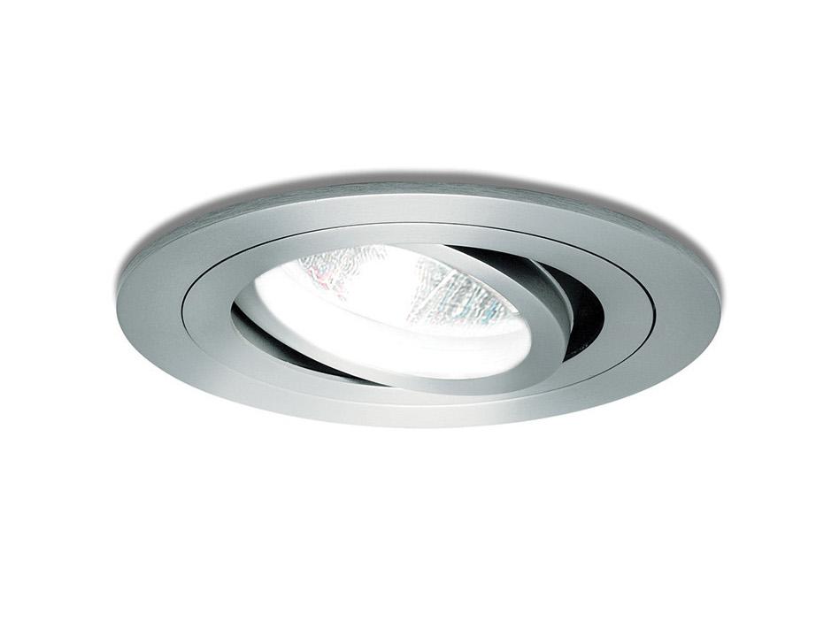 LED adjustable round aluminium spotlight | Sd 903 I by Leucos