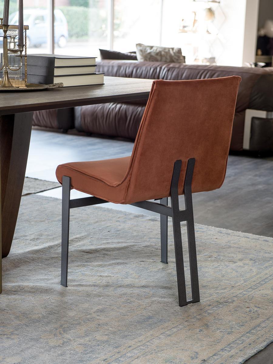 Upholstered velvet chair | Venus by Arketipo