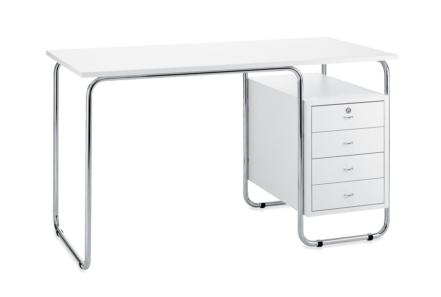 Stainless steel office desk with drawers | Comacina by Zanotta