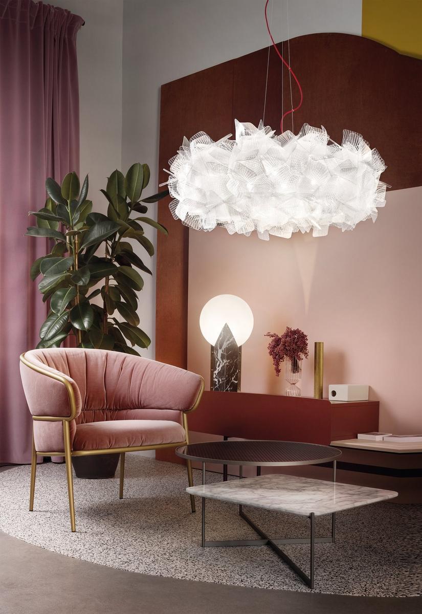 LED Cristalflex® pendant lamp | Clizia Pixel by Slamp