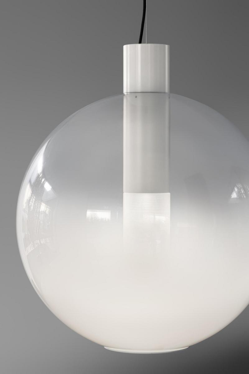 LED blown glass pendant lamp | Beam Stick Nuance by Olev