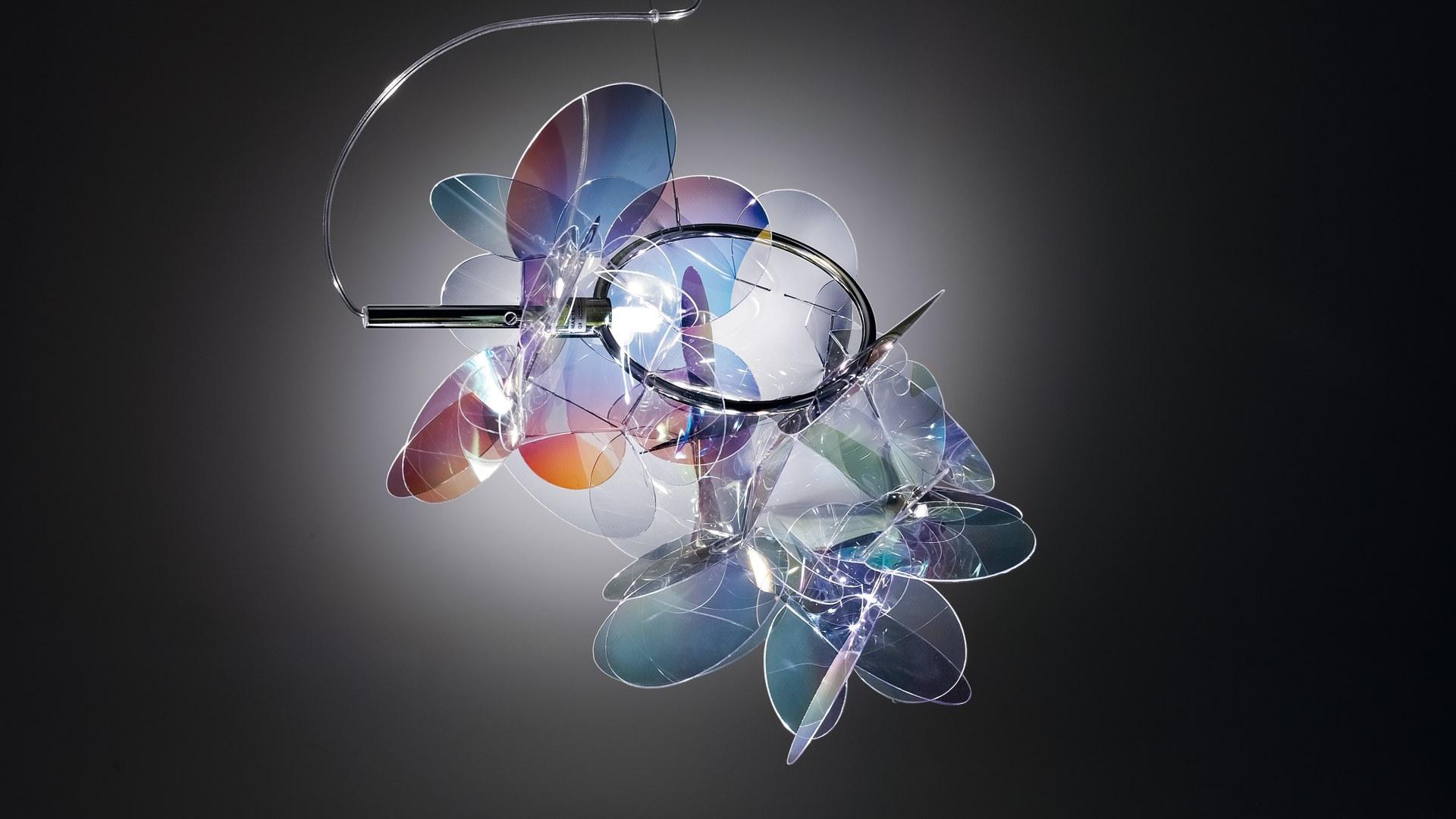 LED polycarbonate pendant lamp | Mille Bolle by Slamp