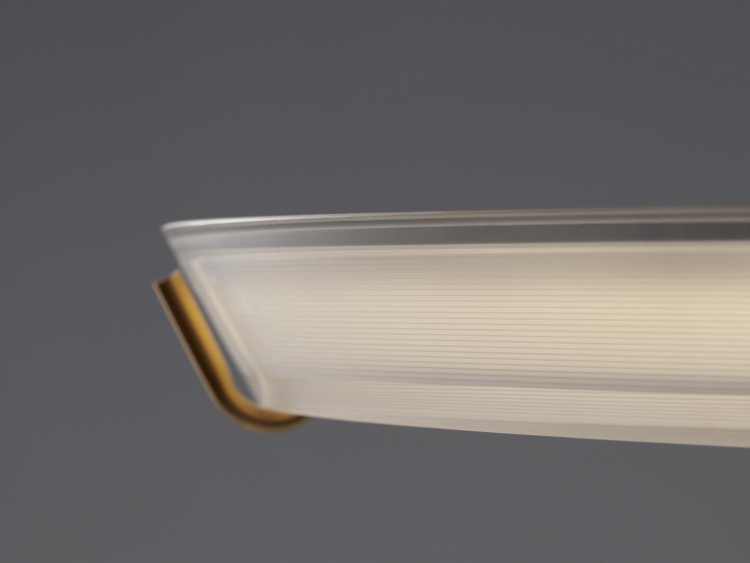 LED steel pendant lamp | Halo Jewel 2350_2351 by Vibia