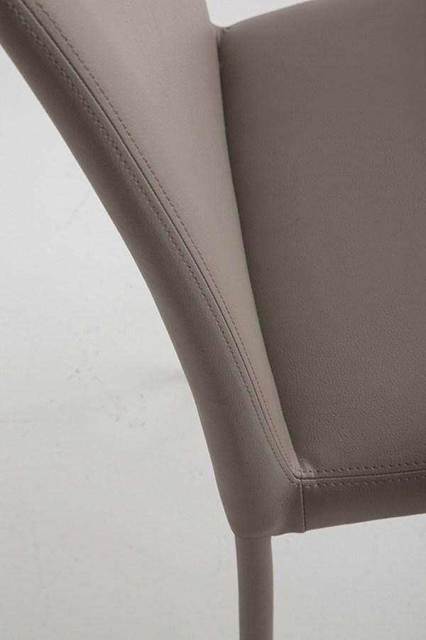 Leather restaurant chair | Nina by Riflessi