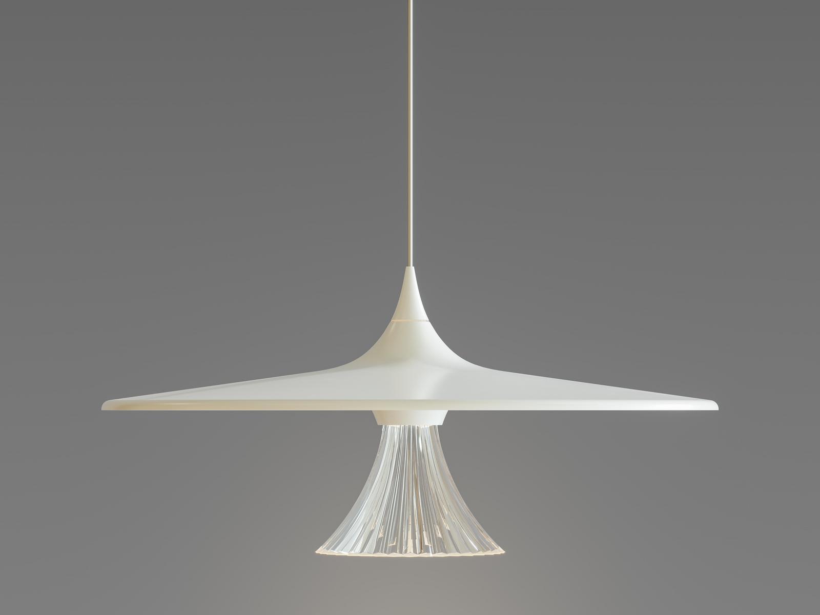 LED direct light methacrylate pendant lamp | Ipno by Artemide