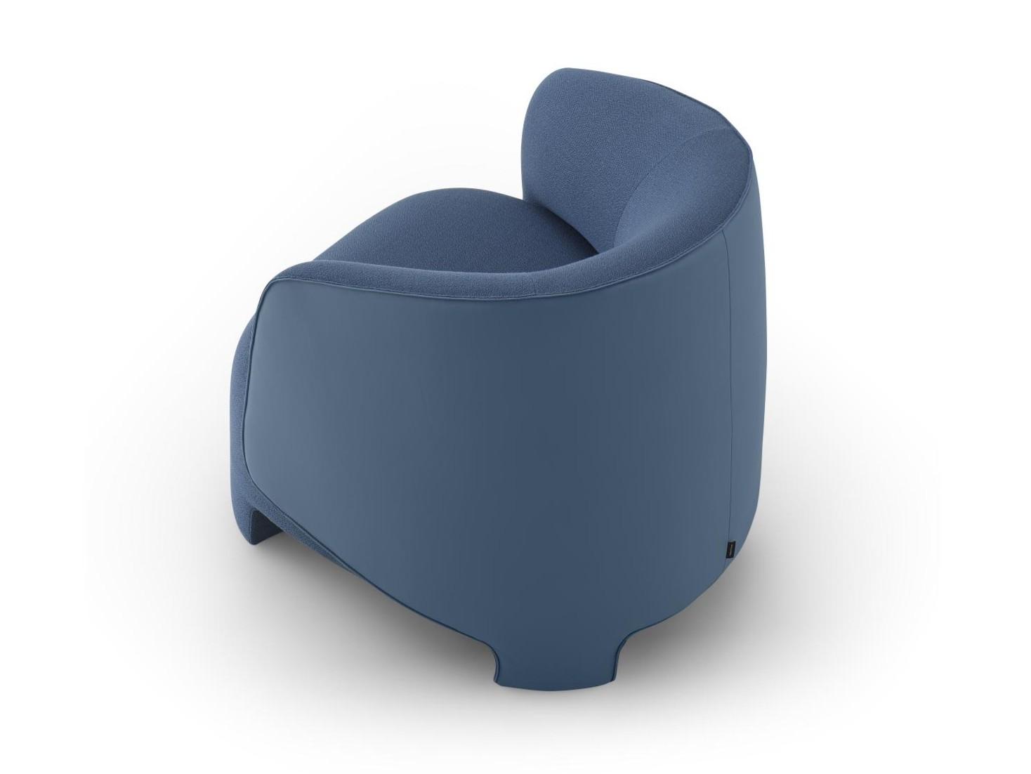 Fabric easy chair with armrests | Taru by Ligne Roset