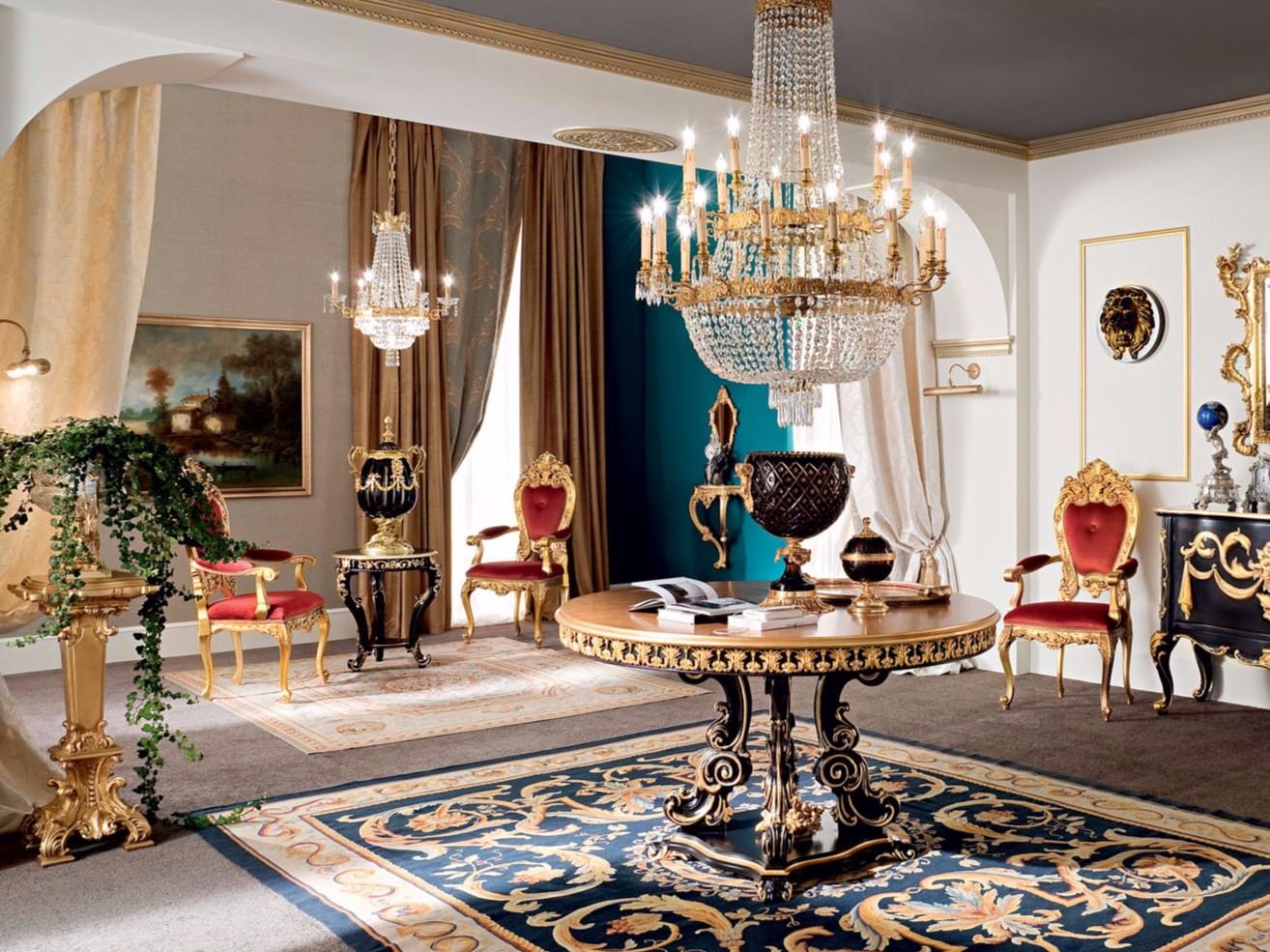 Upholstered chair with armrests | 13503 by Modenese Gastone