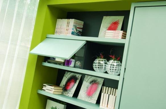 Modular wooden storage wall | Boiserie by CLEI