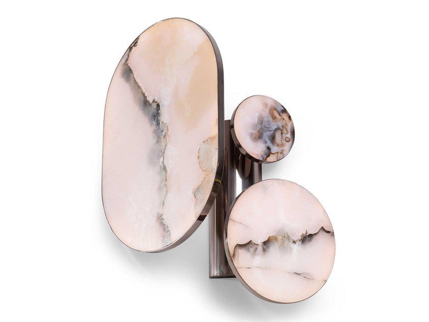 Onyx wall light with fixed arm | Rebel by Visionnair