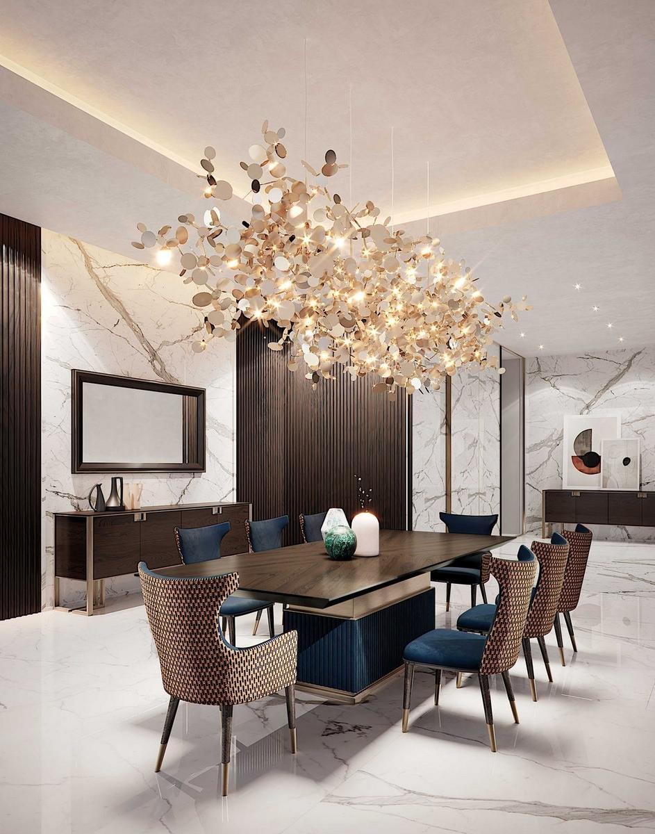 Rectangular wooden dining table | Rock R by Capital Collection