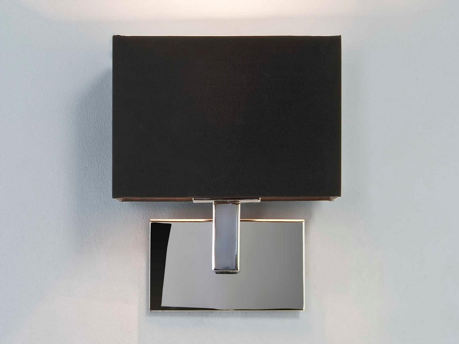 Wall lamp in steel and fabric | Connaught by Astro lighting