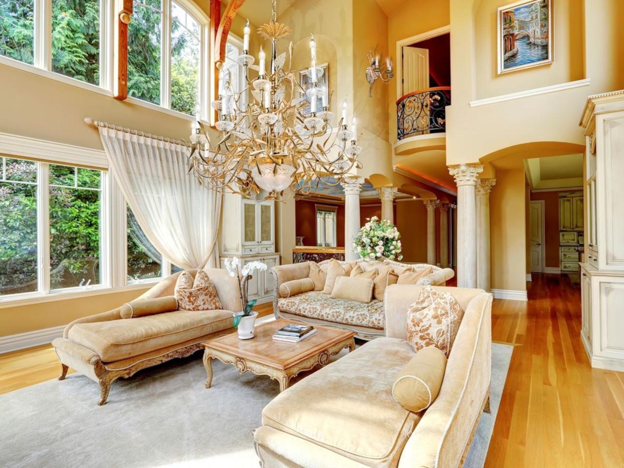 Gold plated/satin gold plated chandelier with crystal | Foliage 350/12+6+3+2 by Possoni Illuminazione