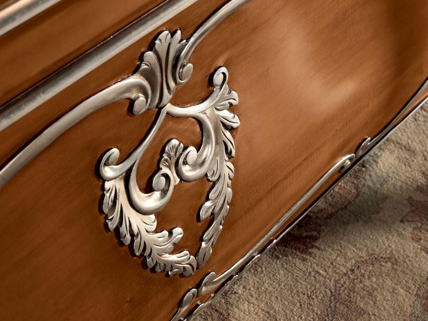 Solid wood writing desk with drawers | 11305 by Modenese Gastone