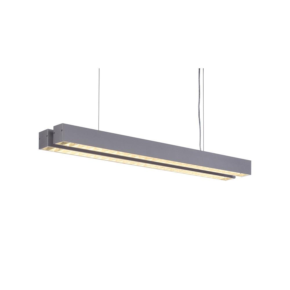 Aluminium pendant lamp in a contemporary style | Riffa by SLV