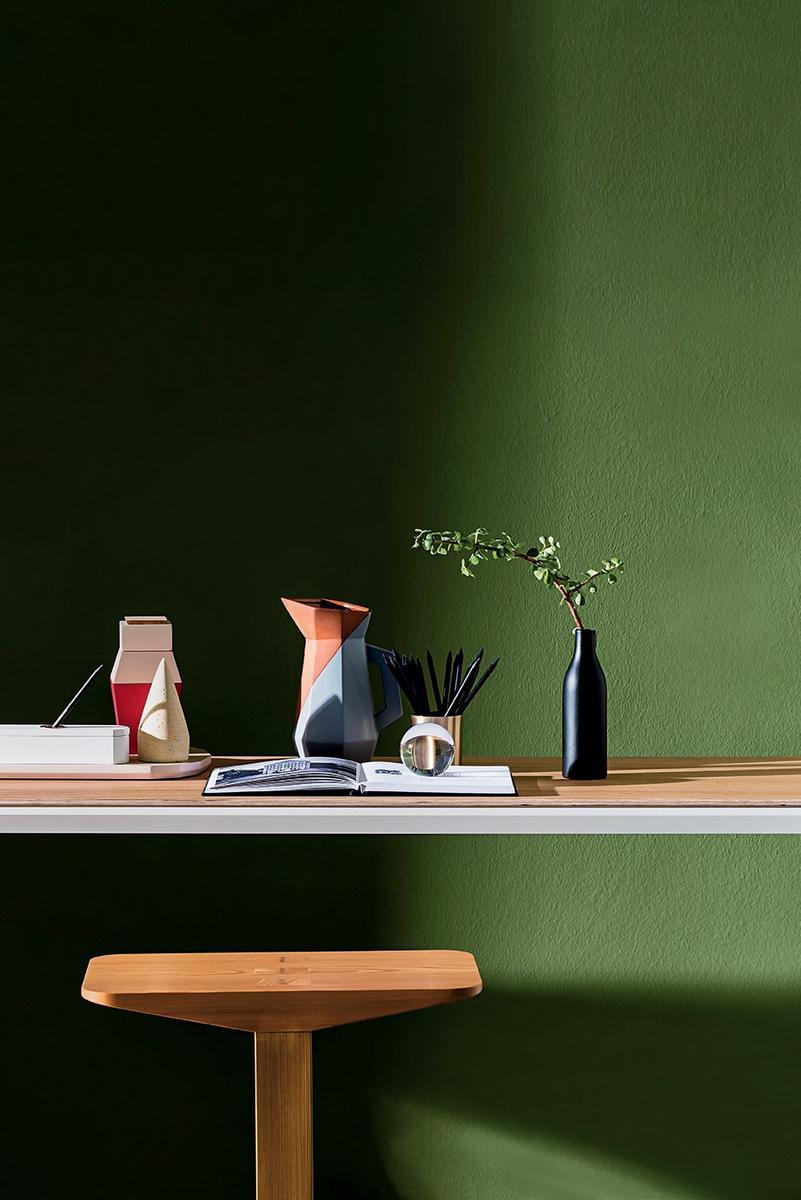Rectangular glass console table | Slim 4 Legs by Sovet