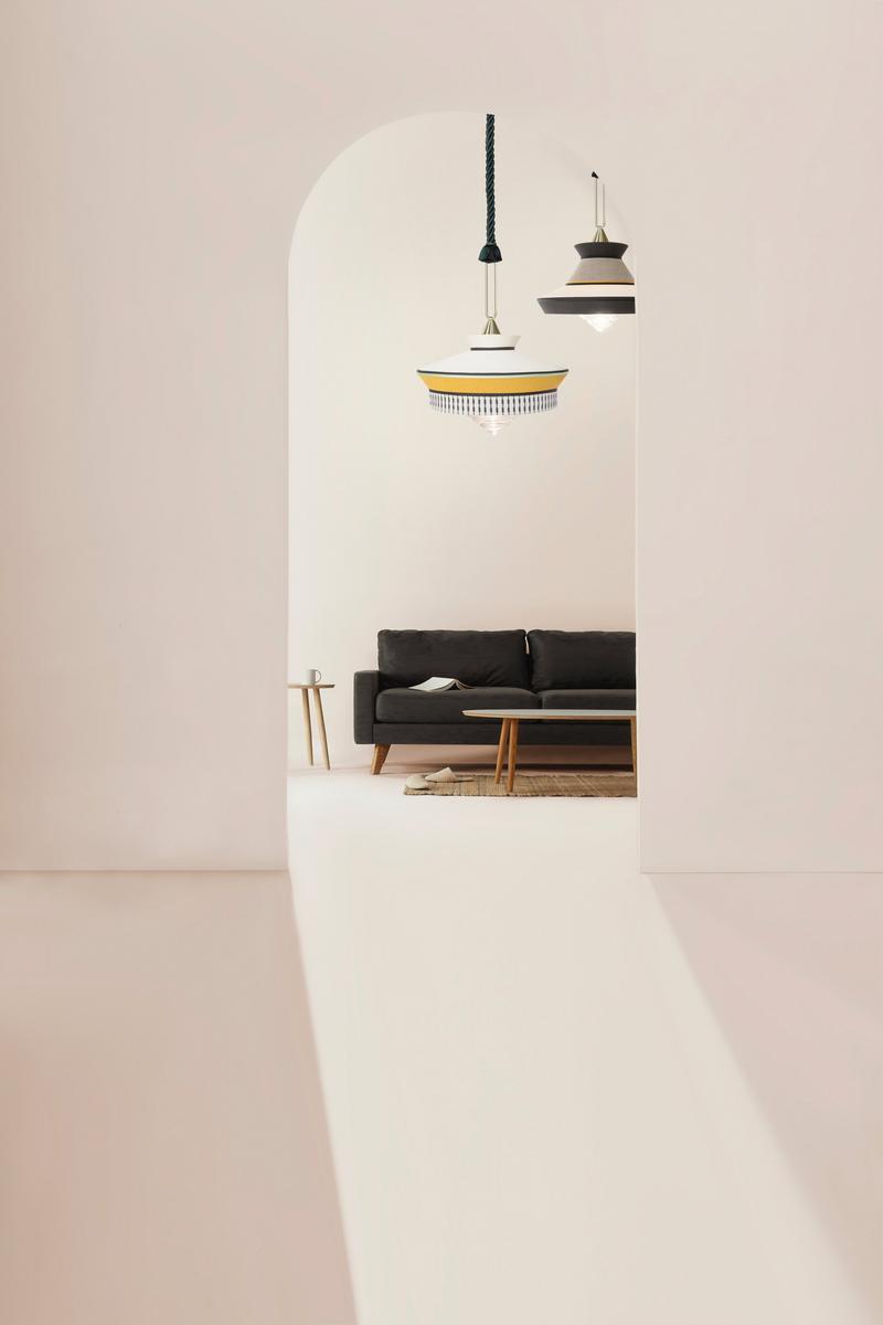 Pendant lamp | Calypso Xl Antigua by Contardi