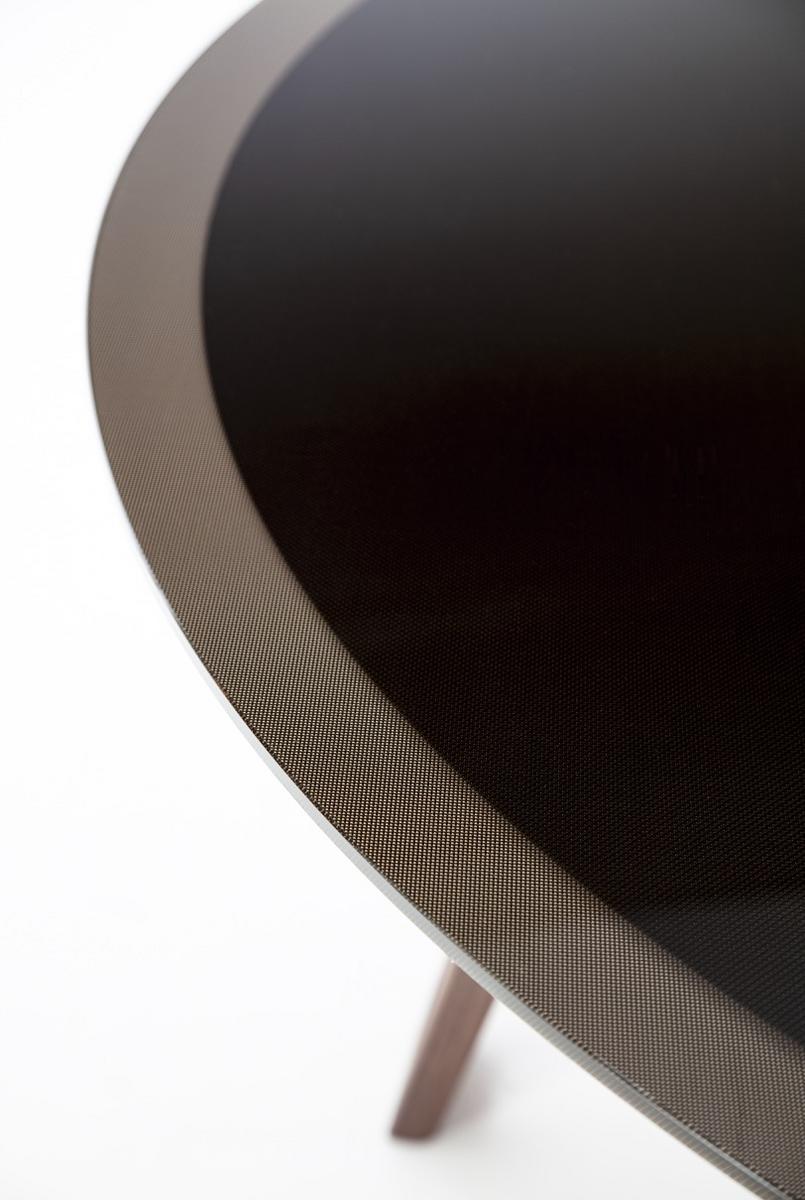 Round wooden dining table | Axel by Frigerio