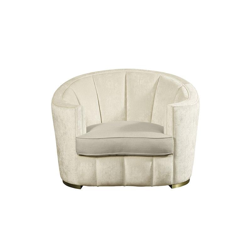 Curved velvet sofa | Eliodoro by Galimberti Nino