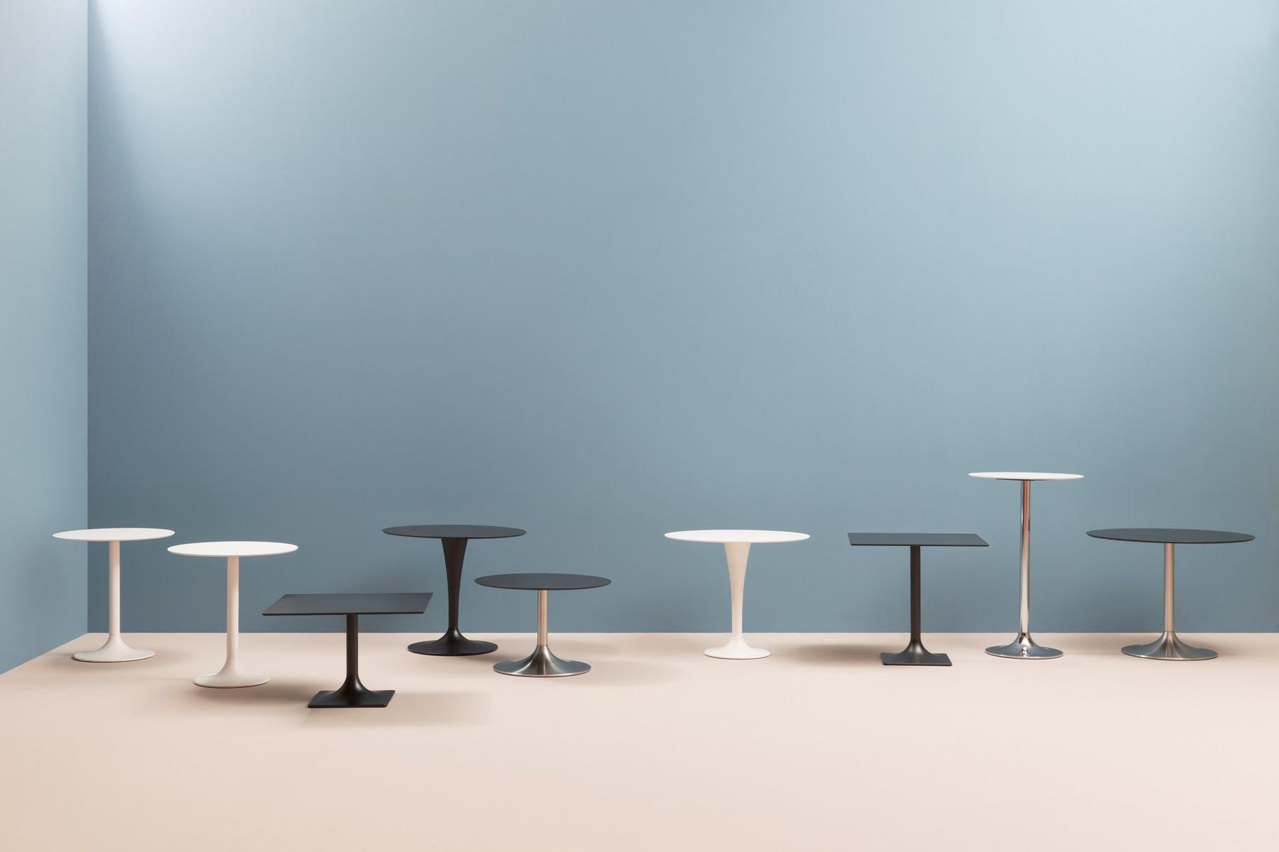 Stainless steel high table | Dream 4834 by Pedrali