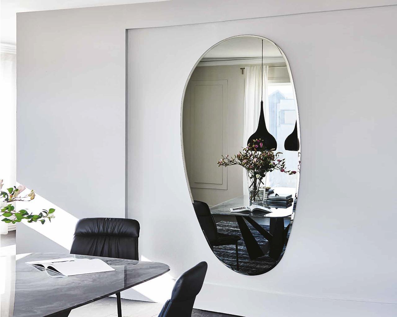 Oval mirror | Hawaii Magnum by Cattelan Italia