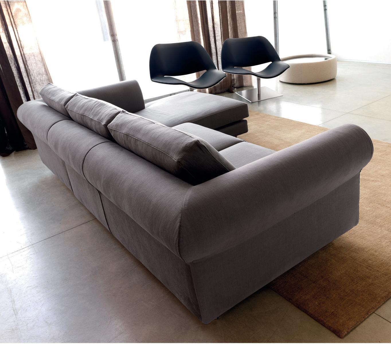 Sectional fabric sofa | Giasone by Dema