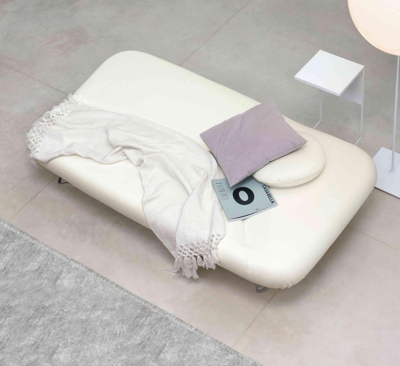 Upholstered fabric day bed | Papillon by Bonaldo