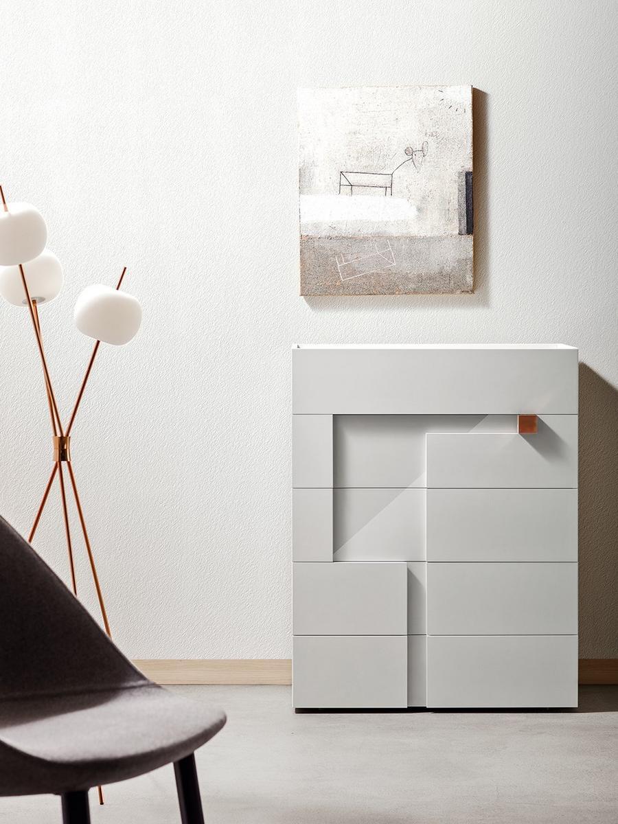 Wooden chest of drawers | Logos by Pianca