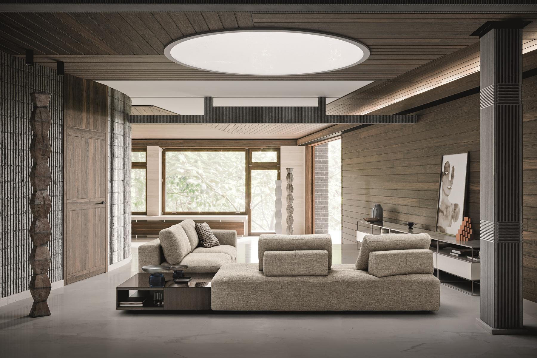 Square coffee table with storage space | Union/urban by Ditre Italia